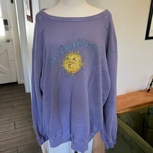 Big Bud Press Purple Crew Neck Sweater
